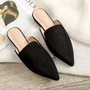 Women's tulle made of pointed suede