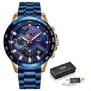 Men's Chronograph Luxury Wristwatch