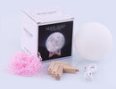 3D moon lamp with text 