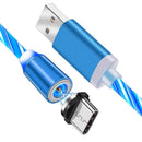 iGlow Glowing LED Magnetic 3-in-1 USB Charging Cable 