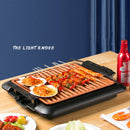 Electric barbecue without non-stick coating