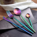 Rainbow Cutlery Set (4 Pieces)