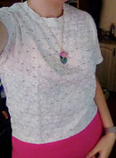 Rainbow Quartz Necklace