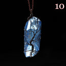 Tree of Life Crystal Pendant Necklace