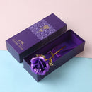 24K Foil Gold Plated Rose 