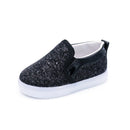 LED glitter kids sneakers