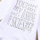 You Are My Sunshine Baby Romper Set