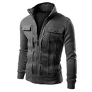 Men's Zip-Up Jacket | Stand Collar Jacket