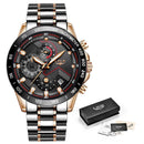 Men's Chronograph Luxury Wristwatch