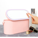 Makeup Organizer with Mirror