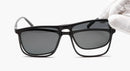Sunglasses with multiple clips