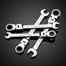 Tube Ratchet Wrench with Flexible Head