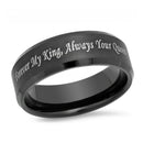 Black Promise Ring