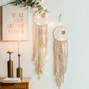 Crescent Luna Macrame Dreamcatcher