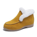 Suede Leather Ankle Boots