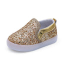 LED glitter kids sneakers