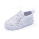 LED glitter kids sneakers