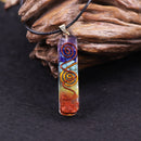 7 chakra stimulation necklace
