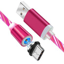 iGlow Glowing LED Magnetic 3-in-1 USB Charging Cable 