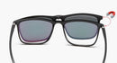 Sunglasses with multiple clips