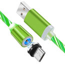 iGlow Glowing LED Magnetic 3-in-1 USB Charging Cable 