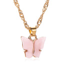 Butterfly Gold Necklace