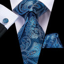 Hi-Tie | Silk Paisley Tie Set