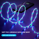 iGlow Glowing LED Magnetic 3-in-1 USB Charging Cable 