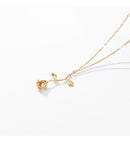 Rose Pendant Necklace
