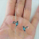 Hummingbird Drop Earrings 
