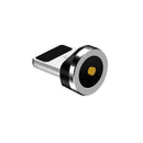 iGlow Glowing LED Magnetic 3-in-1 USB Charging Cable 
