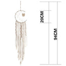 Crescent Luna Macrame Dreamcatcher