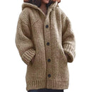 Knoopsluiting gebreid vest