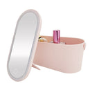 Makeup Organizer with Mirror