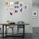 Interchangeable photo frame set