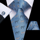 Blue tie for men