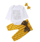 You Are My Sunshine Baby Romper Set