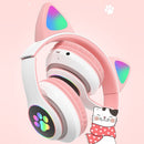 Cute Cat Ear Bluetooth Headphones