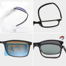 Magnetic Polarized Clip-on Glasses 