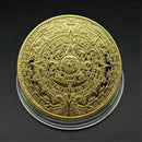 Aztec Calendar Medallion
