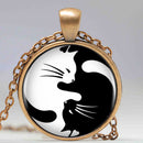 Cat Yingyang Necklace