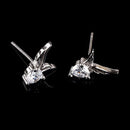 Angel Wings Silver Plated Earrings