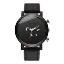 Leather Sports Chrono Watch