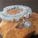Tibetan Blue Fluorite Beaded Bracelet