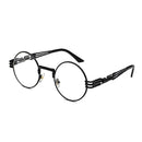 Steampunk Round Metal Sunglasses 