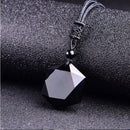 Obsidian Tibetan Metaphysical Necklace