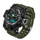 Military sports watch for men