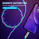 iGlow Glowing LED Magnetic 3-in-1 USB Charging Cable 