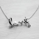 LOVE Pearl Necklace