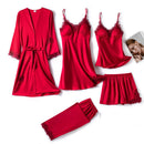 Zachte Zijden Pyjama Set